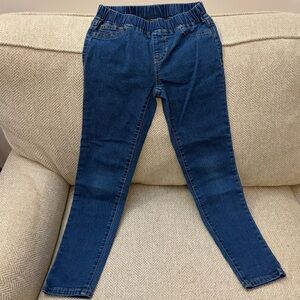 Cat & Jack Girls Navy Blue Stretch Jeggings